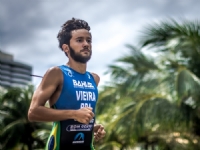 O Baiano Bruno Vieira assume a terceira colocação no ranking brasileiro sub-23 de Triathlon